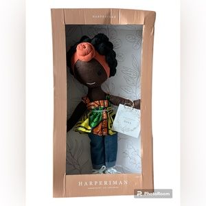 Harperiman Doll Tiana plush toy 14” new in box